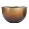 Metallic Plant Bowl - Matt Honey