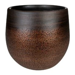 Mya Plant Pot - Shiny Mocha -Indoor Plants Mya Plant Pot Shiny Mocha 26cm