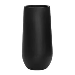 Nax Natural Tall Planter - Black -Indoor Plants Nax Natural Planter Black 33.5x70cm