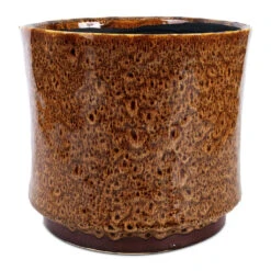 Nolan Plant Pot - Caramel -Indoor Plants Nolan Plant Pot Caramel 23x21cm