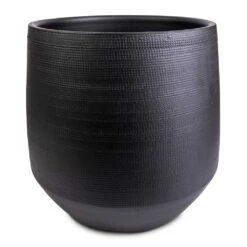 Norell Plant Pot - Black -Indoor Plants Norell Plant Pot Black 29x28cm