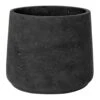 Patt Plant Pot - Black Washed