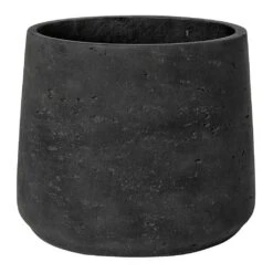 Patt Plant Pot - Black Washed