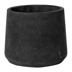 Patt Plant Pot - Black Washed -Indoor Plants Patt Plant Pot Black Washed S