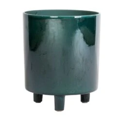 Pisa Plant Pot - Emerald 9 Pisa Plant Pot - Emerald -Indoor Plants Pisa Plant Pot Emerald 20x24cm