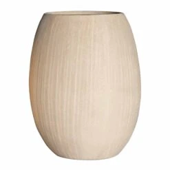 Polystone Coated Plain Balloon Planter - Natural 17 Polystone Coated Plain Balloon Planter - Natural -Indoor Plants Polystone Coated Plain Balloon Planter Natural 52x68cm