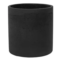 Puk Plant Pot - Black Washed -Indoor Plants Puk Plant Pot Black Washed 15x15cm