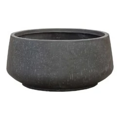 Raindrop Bowl Planter - Anthracite -Indoor Plants Raindrop Bowl Planter Anthracite 55cm