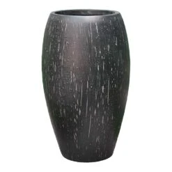 Raindrop Tall Balloon Planter - Anthracite -Indoor Plants Raindrop Tall Balloon Planter Anthracite 53cm