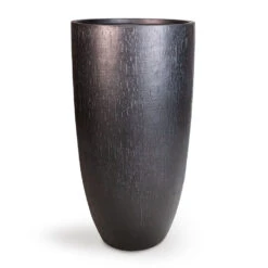 Raindrop Tall Vase Planter - Anthracite -Indoor Plants Raindrop Tall Vase Planter Anthracite 42x79cm 1
