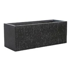 Raindrop Trough Planter - Anthracite -Indoor Plants Raindrop Trough Planter Anthracite 80cm