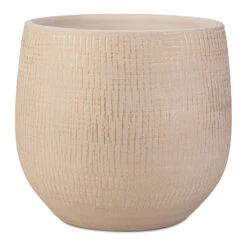 Ryan Plant Pot - Sand Gold -Indoor Plants Ryan Plant Pot Sand Gold 22x20cm