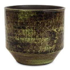 Sanna Plant Pot - Moss Green -Indoor Plants Sanna Plant Pot Moss Green 15x13cm