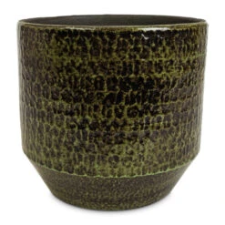 Sanna Plant Pot - Moss Green