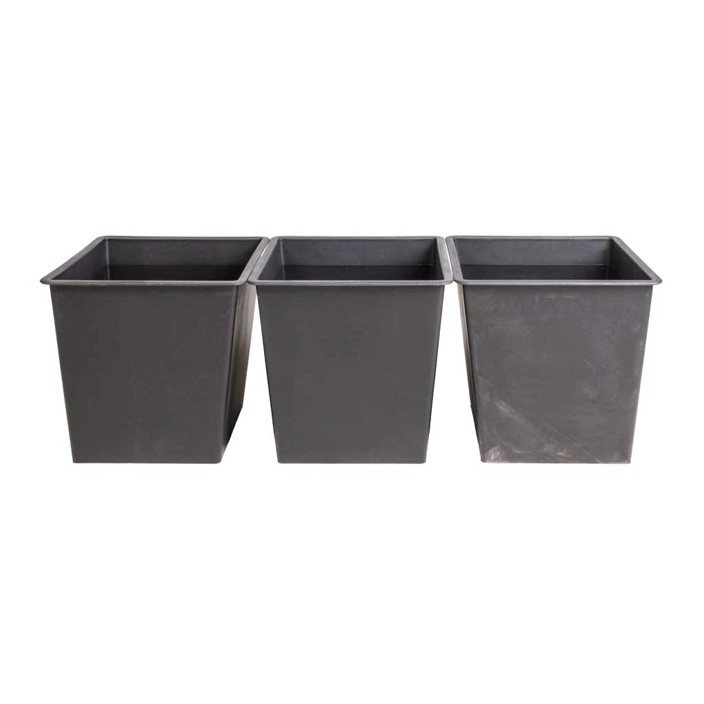 Solid Trough Planter - Dark Grey 3 Solid Trough Planter - Dark Grey - Image 3