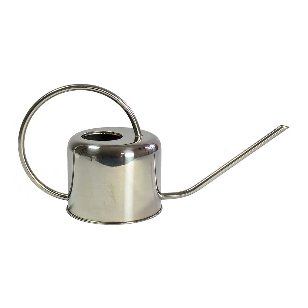 Stainless Steel Watering Can 1L 1 Stainless Steel Watering Can 1L