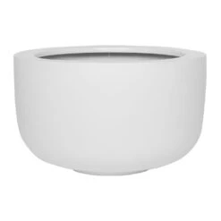 Sunny Essentials Bowl Planter - Matt White 8 Sunny Essentials Bowl Planter - Matt White -Indoor Plants Sunny Essentials Planter Matt White 45x27cm