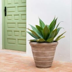 Treasure Selena Planter - Chalk Beige -Indoor Plants Treasure Selena Planter Chalk Beige Lifestyle 1