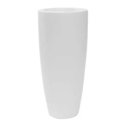 Dax Essentials Tall Planter - Matt White -Indoor Plants dax planter essential matte white large 9c6da065 074e 4d9e ae2a 446565f9c762