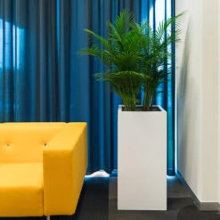 Bouvy Essentials Planter - Matt White -Indoor Plants pottery pots essential matte bouvy 5